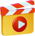 Une icône vidéo