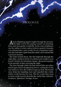 Prologue page
